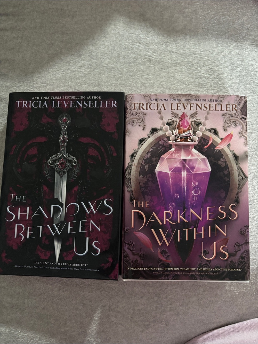The Shadows Between Us & Darkness Within Us by Tricia